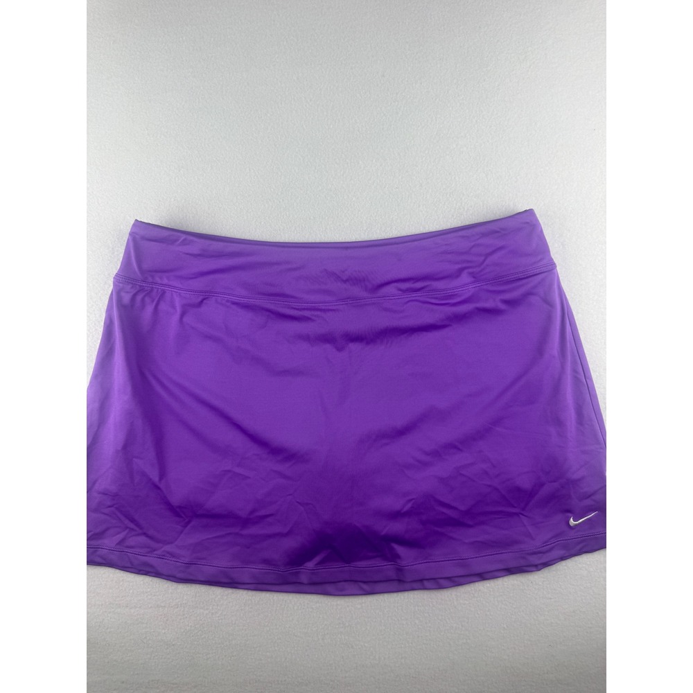 Nike Dri-FIT Women Purple Athletic Tennis Golf Skort XL RN56323 CA05553